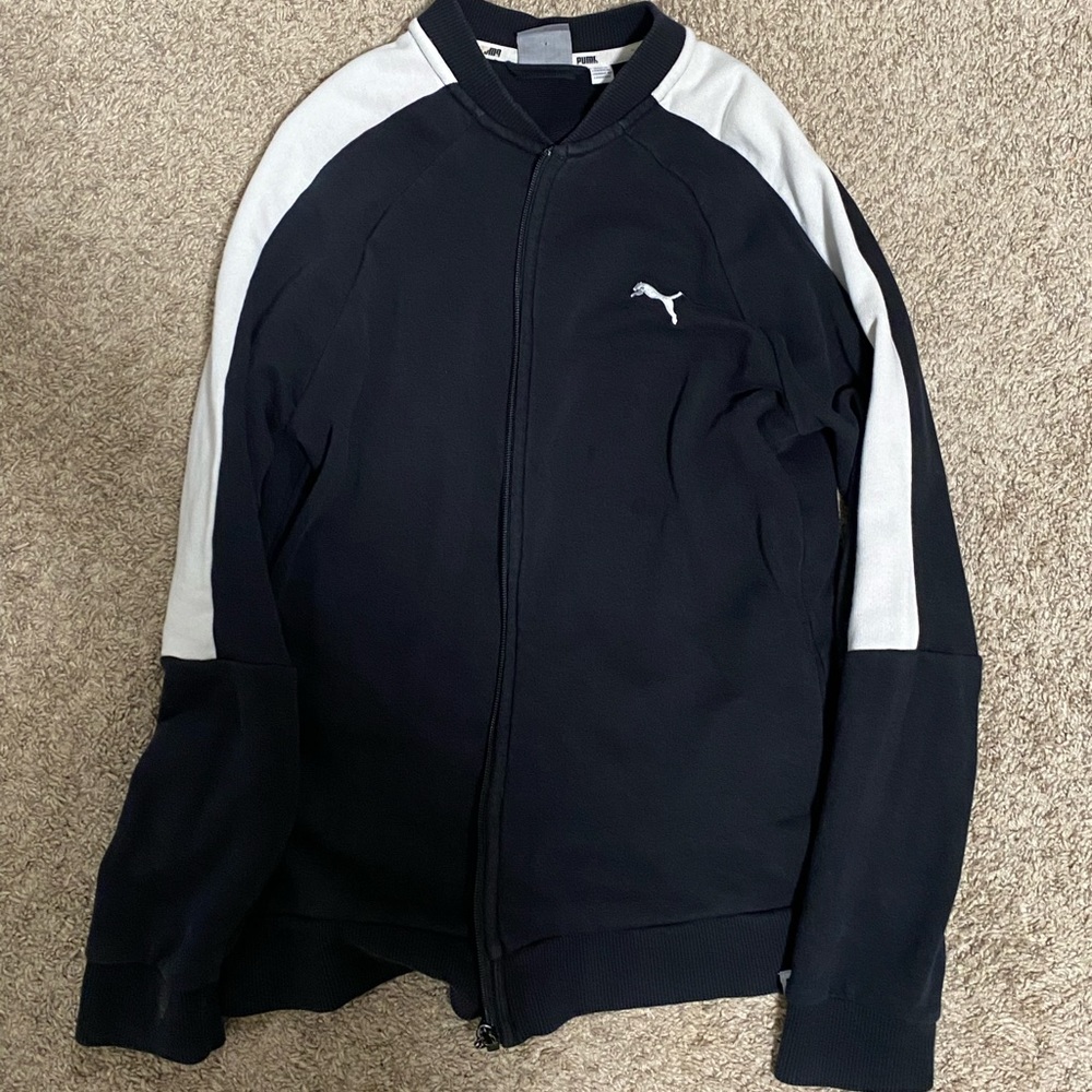 Black Puma Zip up